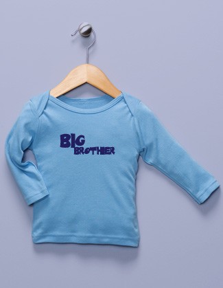 "Big Brother" Blue Long Sleeve Shirt