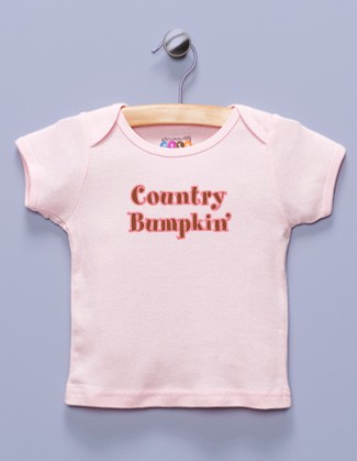 "Country Bumpkin'" Pink Shirt / T-Shirt