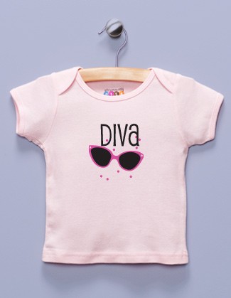 "Diva" Pink Shirt / T-Shirt