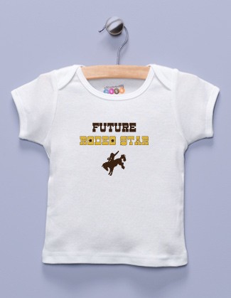 "Future Rodeo Star" White Shirt