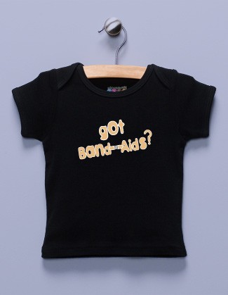 "Got Band-Aids?" Black Shirt