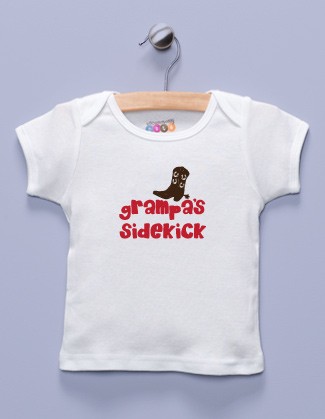 "Grampa's Sidekick" White Shirt