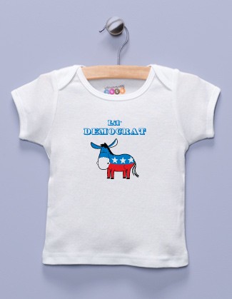 "Lil' Democrat" White Shirt / T-Shirt