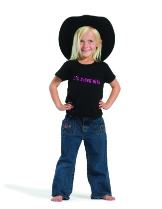 Lil' Ranch Diva - Short Sleeve T-shirt