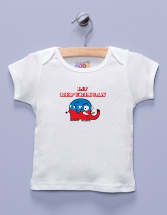 "Lil' Republican" White Shirt / T-Shirt