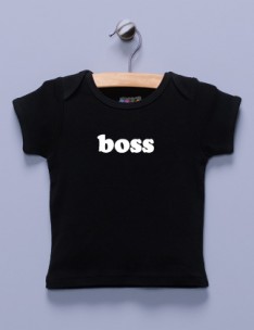 "Boss" Black Shirt