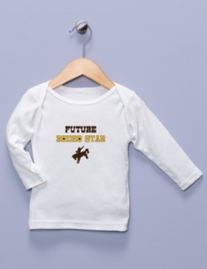 "Future Rodeo Star" White Long Sleeve Shirt