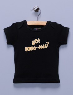"Got Band-Aids?" Black Shirt