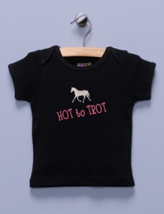 "Hot to Trot" Black Shirt / T-Shirt