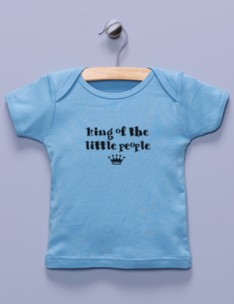 "King of the Little People" Blue Shirt