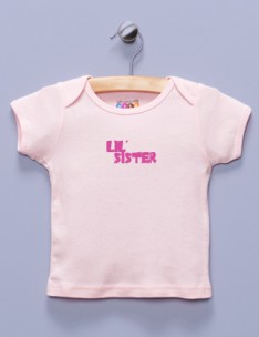 "Lil' Sister" Pink Shirt / T-Shirt