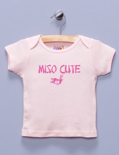 "Miso Cute" Pink Shirt / T-Shirt