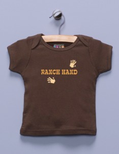 "Ranch Hand" Brown Shirt