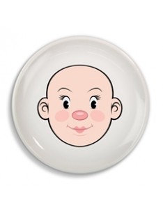 Plate - MS FOOD FACE Plate