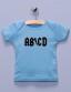 "AB/CD" Blue Shirt