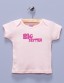 "Big Sister" Pink Shirt