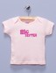 "Big Sister" Pink Shirt