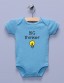 "Big Thinker" Blue Infant Bodysuit