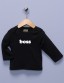 "Boss" Black Long Sleeve Shirt