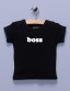 "Boss" Black Shirt