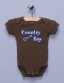"Country Boy" Brown Infant Bodysuit