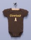 "Cowboy" Brown Infant Bodysuit