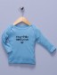 "King of the Little People" Blue Long Sleeve Shirt