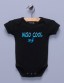 "Miso Cool" Black Infant Bodysuit
