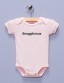 "Snugglicious" Pink Infant Bodysuit