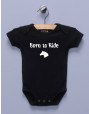 "Born to Ride" Black Infant Bodysuit / One-piece