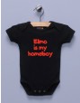 "Elmo is My Homeboy" Black Infant Bodysuit / One-piece