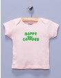 "Happy Camper" Pink Shirt / T-Shirt
