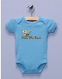 "Hear Me Roar" Blue Infant Bodysuit / One-piece