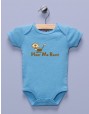 "Hear Me Roar" Blue Infant Bodysuit / One-piece