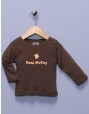 "Real McCoy" Brown Long Sleeve Shirt