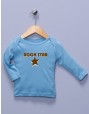 "Rock Star" Blue Long Sleeve Shirt