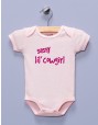"Sassy lil' Cowgirl" Pink Infant Bodysuit / One-piece