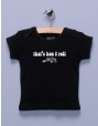 "That's How I Roll" Black Shirt / T-Shirt